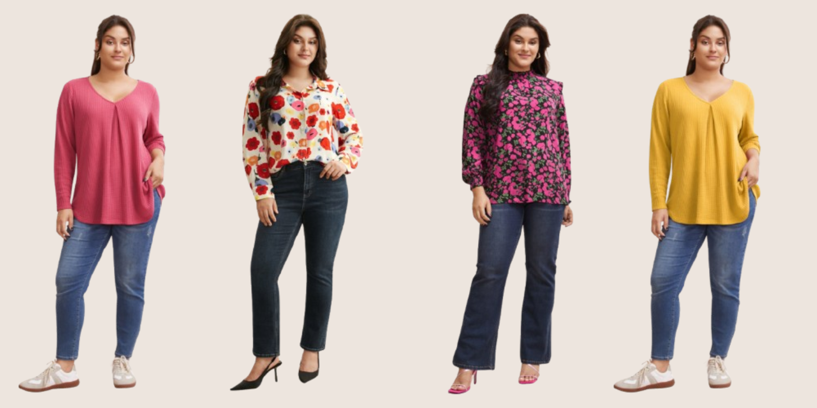 Simple Modern Photo Collage Autumn Fashion Sale Banner (8)